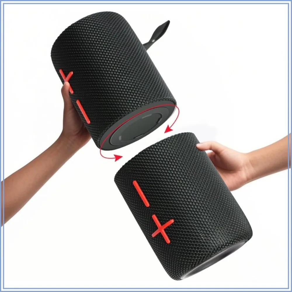 

2-in-1 Portable 40W Dual Bluetooth Speaker, Waterproof Split Wireless Speaker V5.3 with Deep Bass, 24H Playtime, True Wireless Pairing for Home, Outdoor, Travel