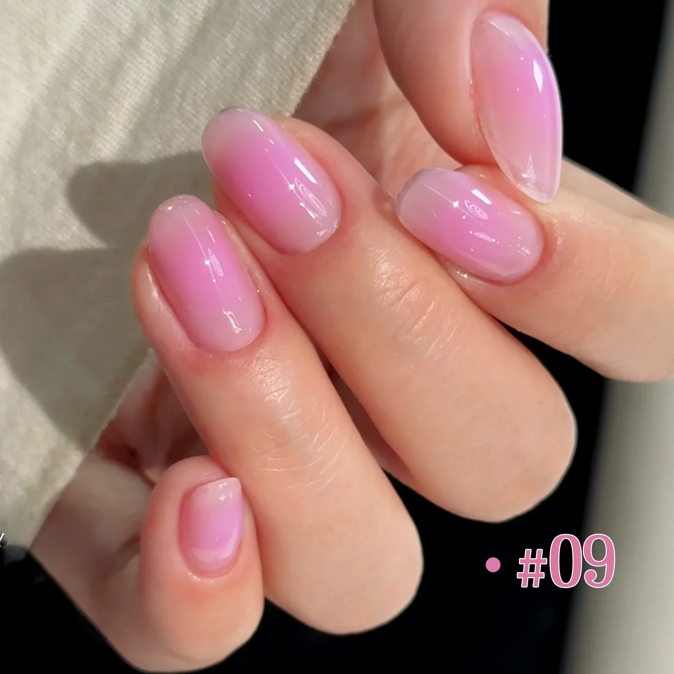 1-12pcs TC Milk Glass Purple Pudding Series Gel Nail Polish Popular Whitening Ice Transparent Macaron Dopamine Glass Nail Art