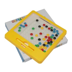 1 Pcs Magnetic plastic drawing board Early education puzzle toys Mind Enlightenment Magnetic Puzzle Children's Writing Board
