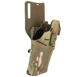Hunting Tactical Holster Lightweight Quick Release Holster Glock17 Gen4 with X300 X300U Shell Right Hand Holster