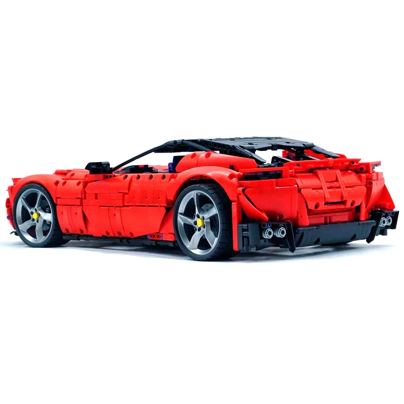 MOC-123054 テクニカルスーパースポーツカーモデルアセンブリビルディングブロックレンガハイパーカー Diy パズルおもちゃ誕生日プレゼント子供のため