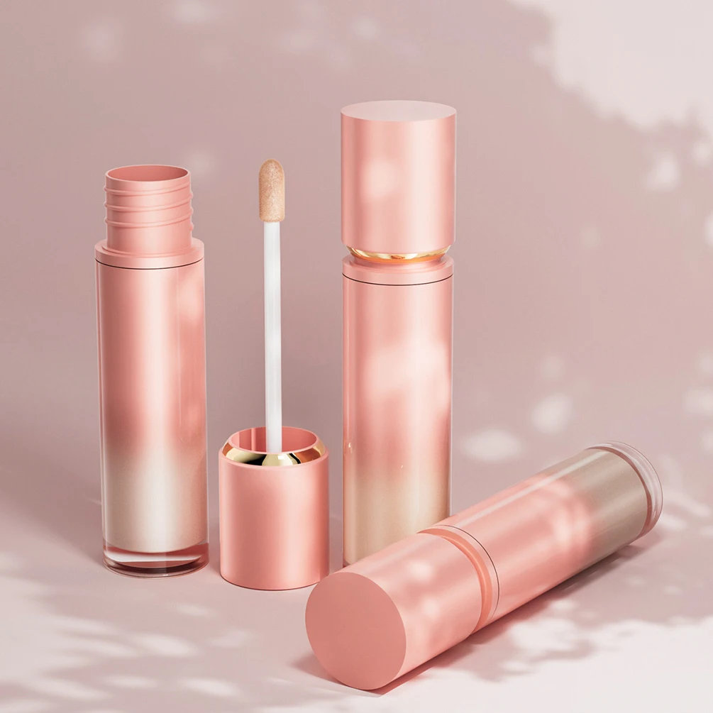 Correttore liquido con etichetta privata a 30 colori Logo personalizzato Bottiglia rosa sfumata Controllo olio Schiarente Trucco viso umido naturale Vegan