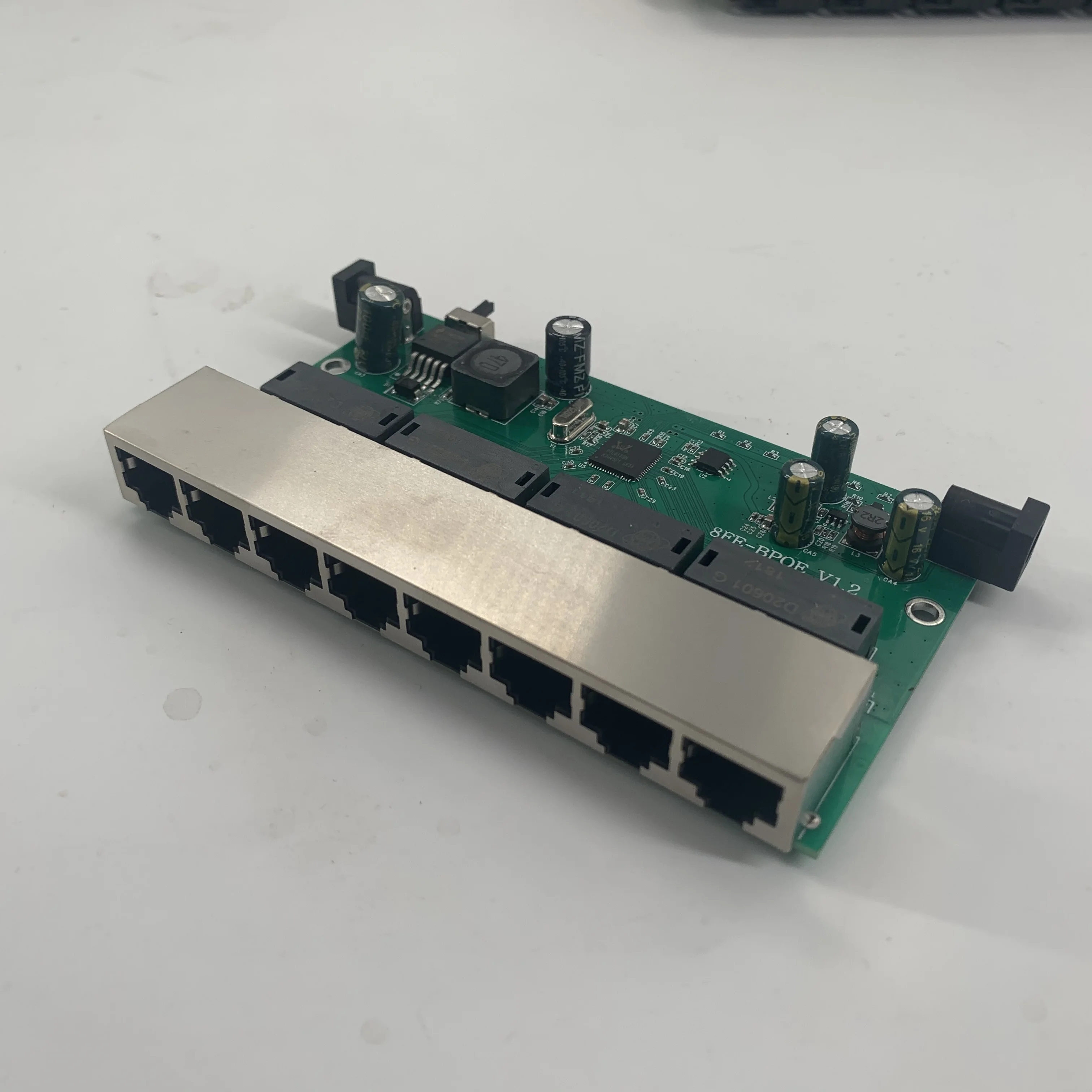 High Quality 15V-48V 10/100Mbps 8 Ports Desktop Reverse POE Switch PCB