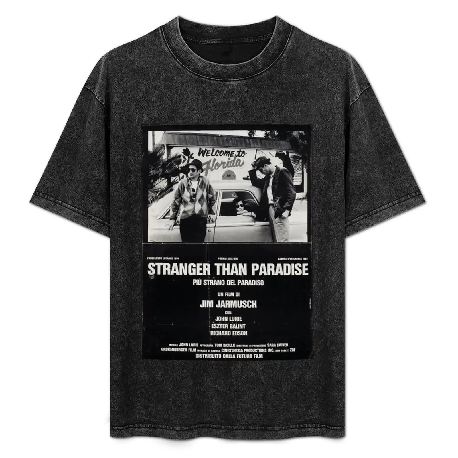 

Очень странные, чем рай 1984, Джим джармуш, футболка, таможенная одежда, винтажная мужская одежда