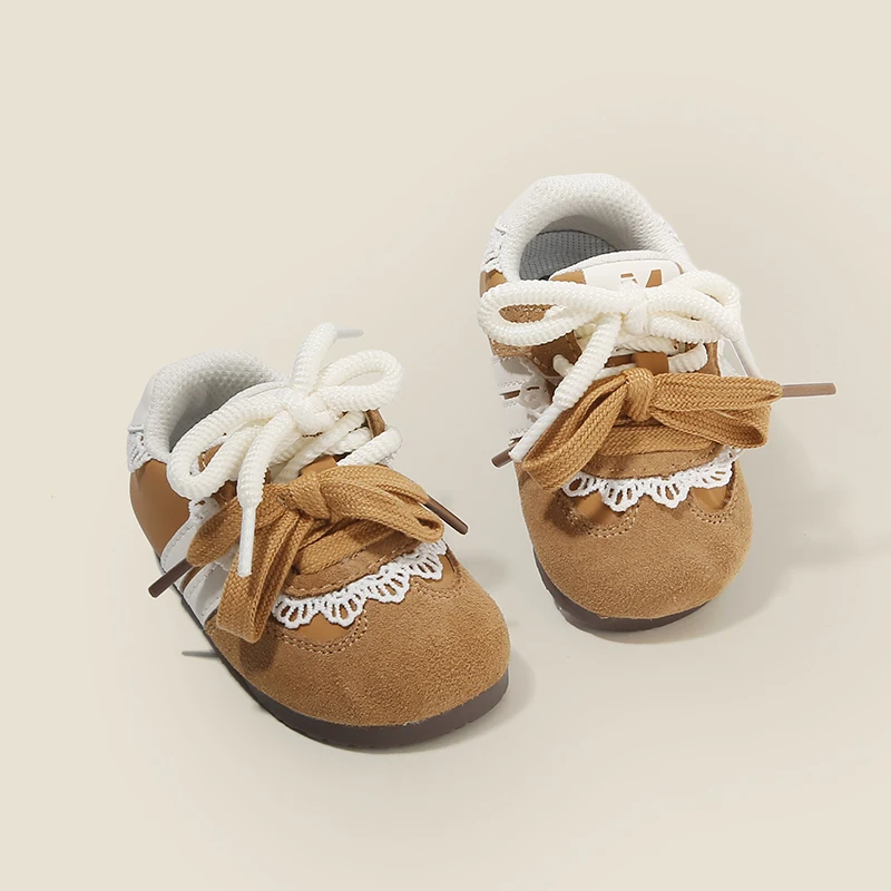 

Baby Shoes Lace Little Leather Shoes Temperament Girls Shoes Baby Kids Toddler Shoes Board Shoes