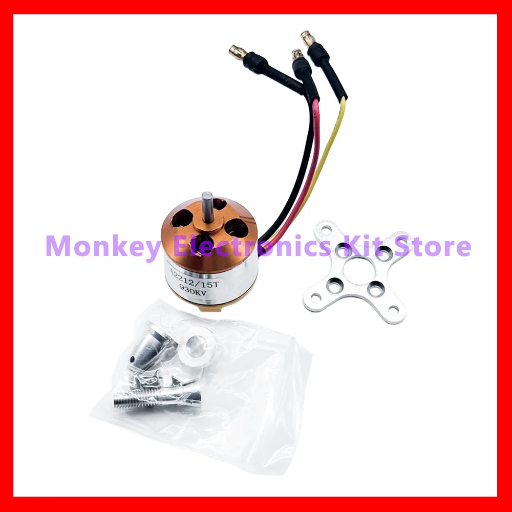 1 قطعة A2212 930KV 1000KV 1400KV 2200KV 2450KV 2700KV محرك خارجي بدون فرشاة لطائرة RC طائرات بدون طيار ثابتة الجناح متعددة الدوار #6