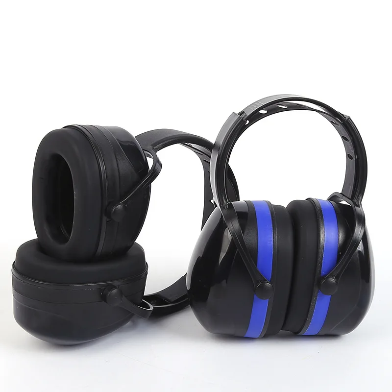 Sound Reduction Head Earmuffs Anti-Noise Ear Protector SNR-35dB For Study Sleeping Work Shooting Hearing Safe Protection