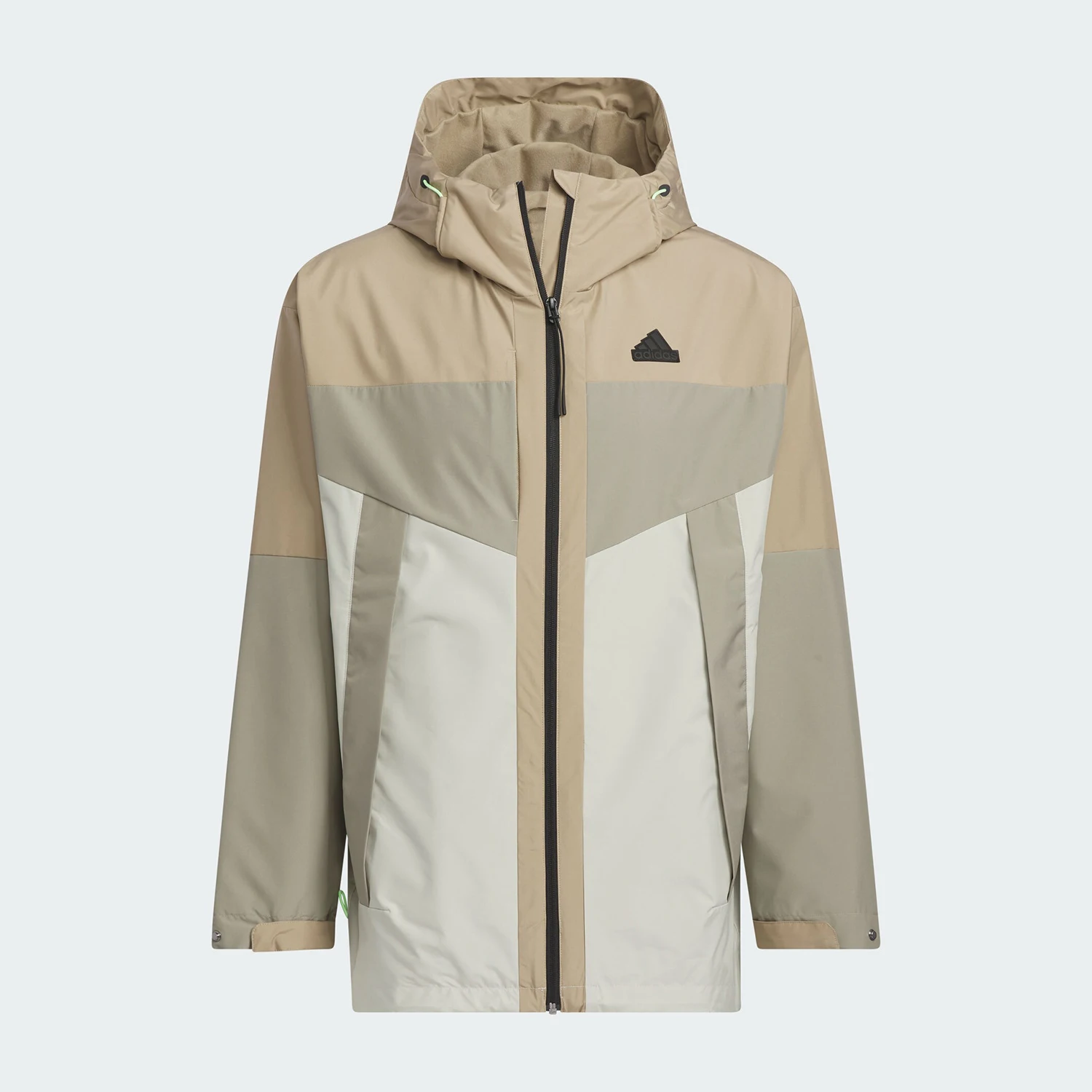 سترة رياضية كاجوال بقلنسوة منسوجة أصلية جديدة للرجال من أديداس JE8578 #4