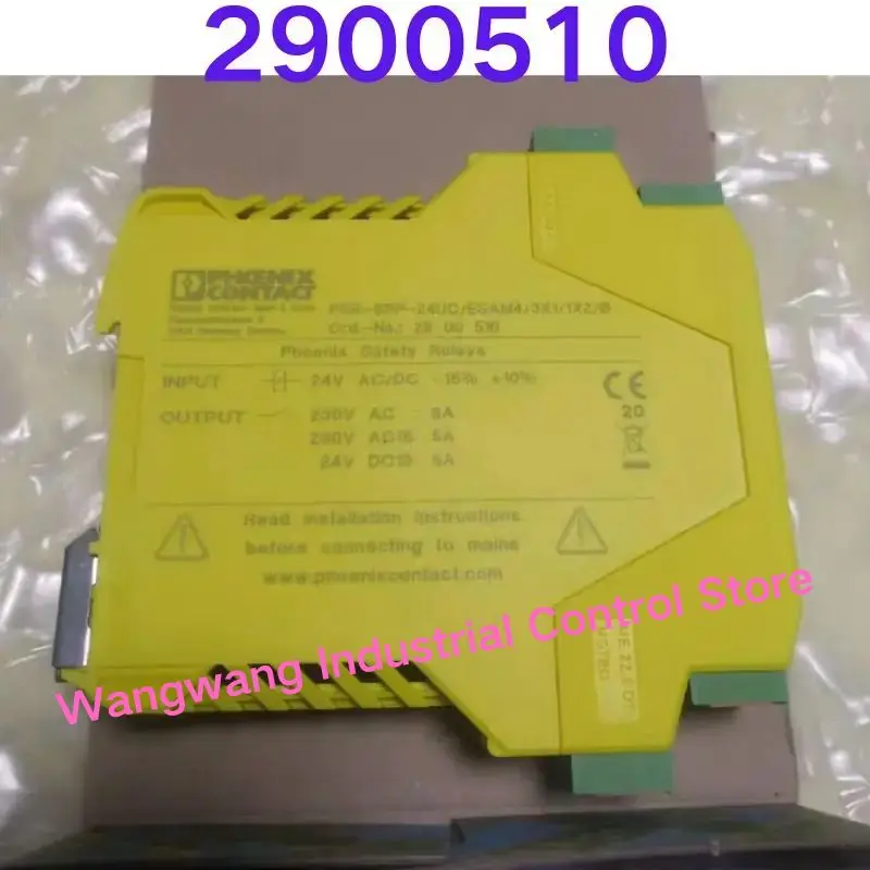 

Brand-new Safety Relay - PSR-SPP -24UC/ESAM4/3X1/1X2/B-2900510