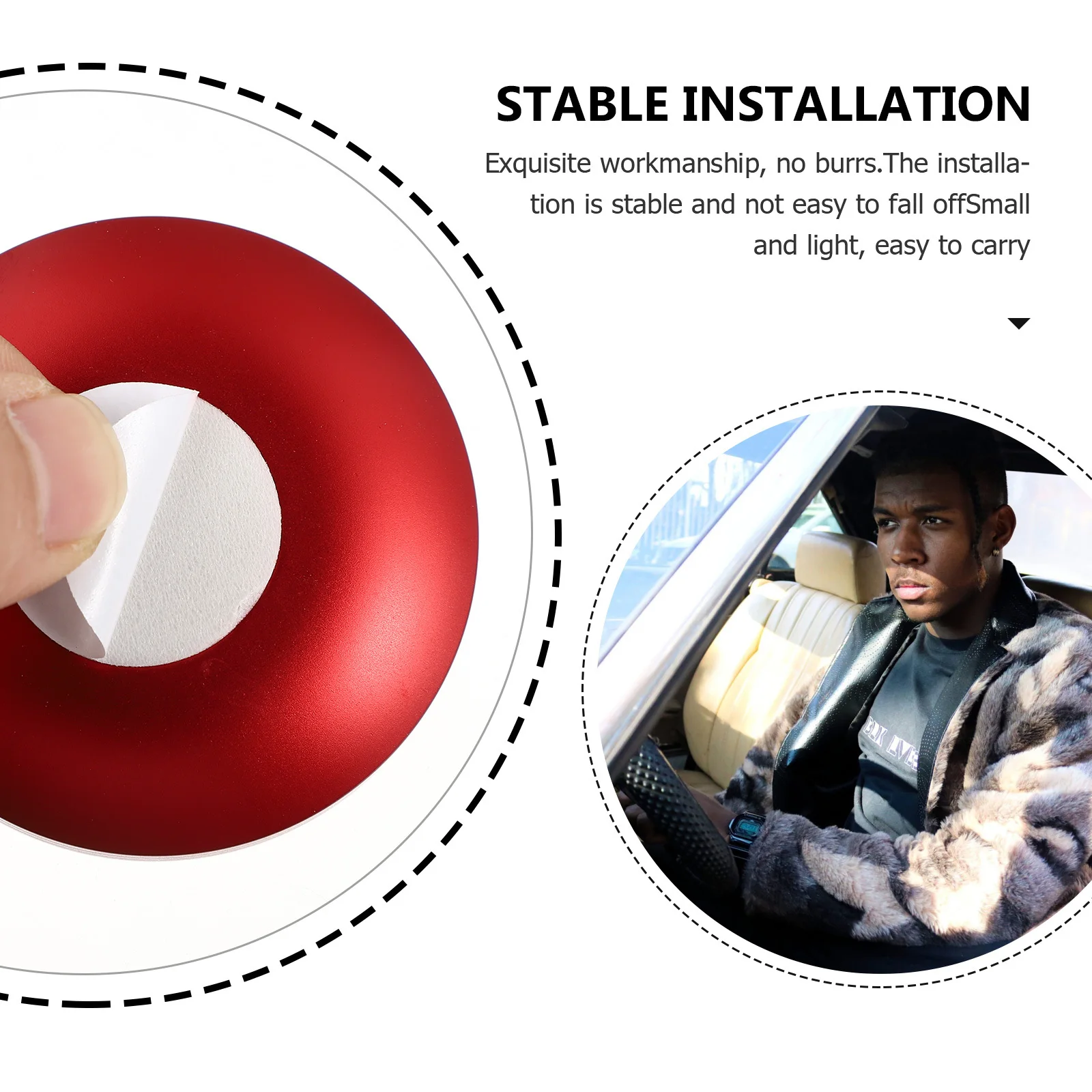 

1Set Car Air Freshener Reusable Aluminum Alloy Car Aroma Diffuser Relaxing Atmosphere Auto Fragrance Air Freshener for Auto
