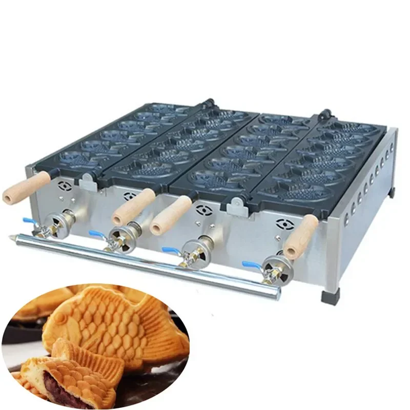 2022 12 taiyaki pan gas type automatic taiyaki maker machine for sale