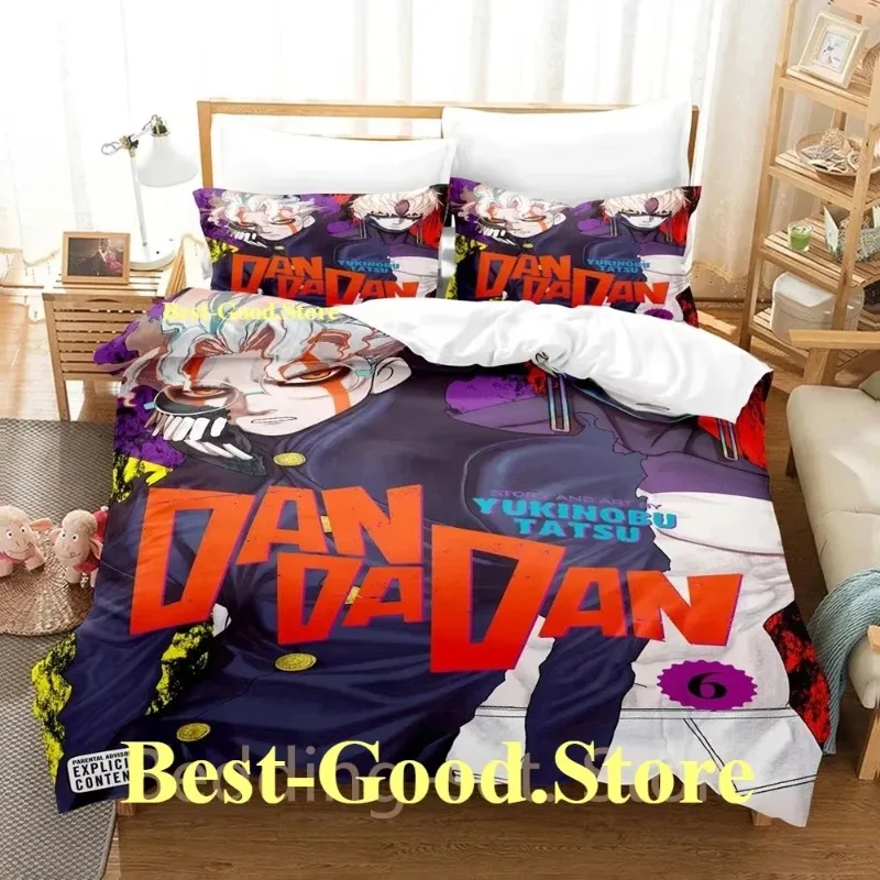 

3D популярные мультфильмы Dandadan Takakura Ken комплект постельного белья Single Twin Full Queen King Size комплект постельного белья для взрослых и детей комплекты пододеяльников для спальни