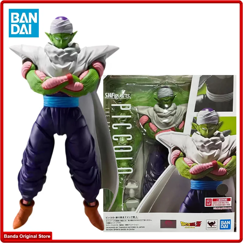 

100% In Stock Original Bandai S.H.Figuarts Shf Piccolo 2.0 Reprint Prideful Namekian Dragon Ball Z Anime Action Figures Model