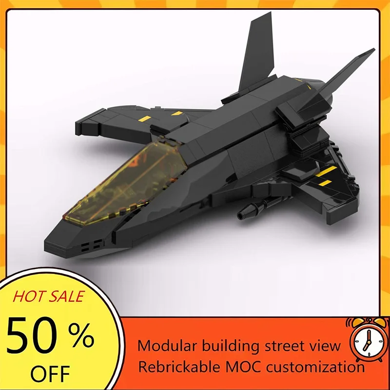 

240PCS Popular Space War Movie Model MOC Building Bricks Fighter Jet Modular Technology Gifts Holiday Assemble Children Toy Suit