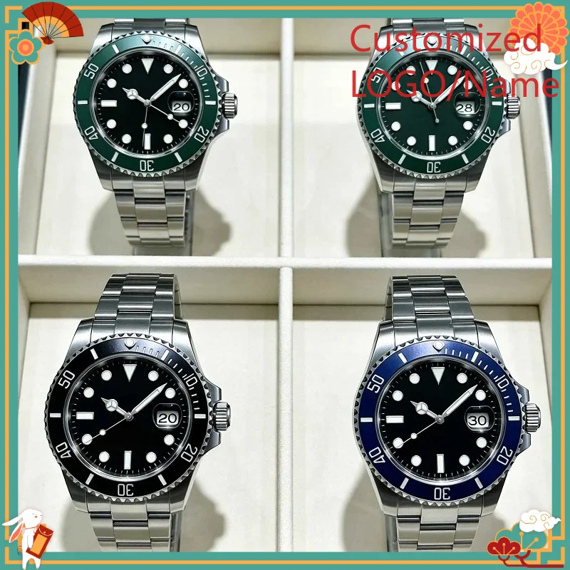 

DONG Store 40mm Men's Automatic Movement 904l Stainless Steel Luxury Watches-r Customized Watch