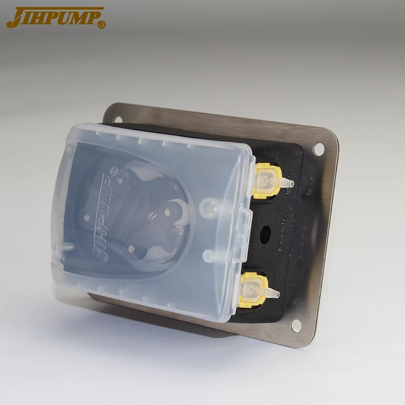 JIHPUMP TH504 220v 5 rpm Small Mini Micro Peristaltic Pump for Flue Gas Analyzer Water Condensation Liquid Dosing Pumps