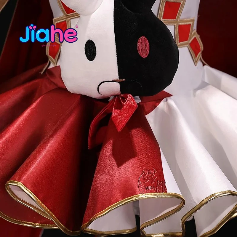 

Костюм для косплея Sparkle из игры Honkai Star Rail: парик, милое платье, плащ, маска, головной убор. Идеально для Хэллоуина и вечеринок для женщин и девушек.