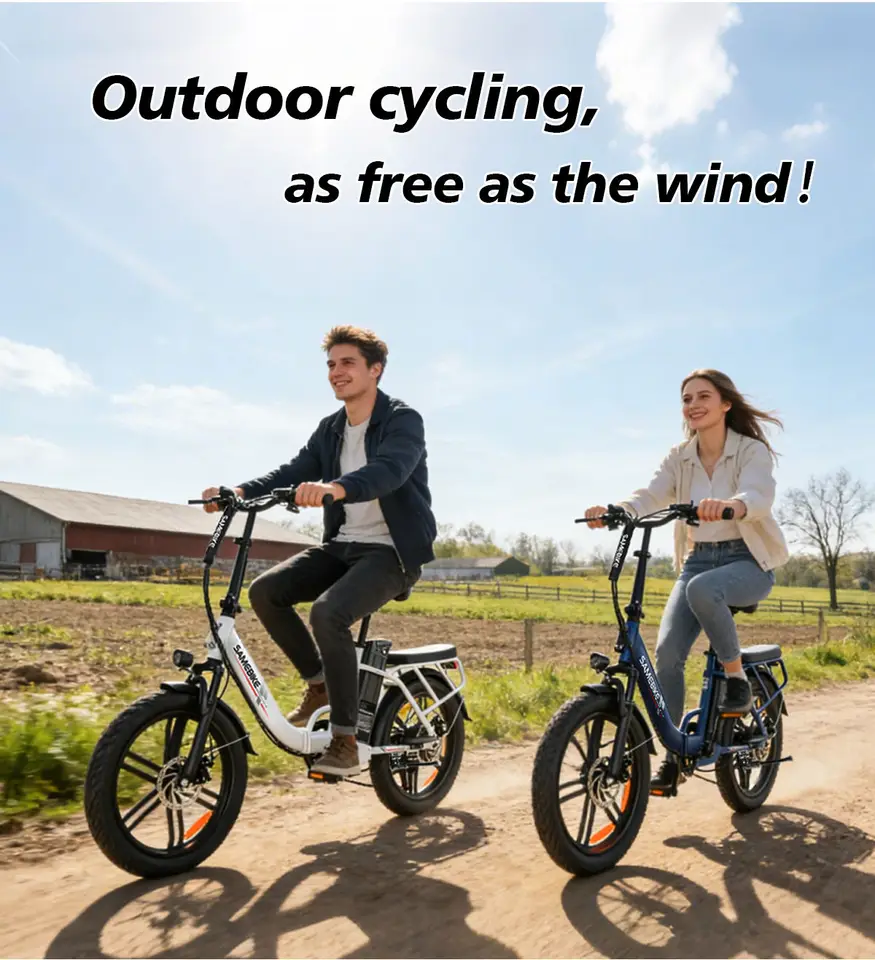 Lightweight CY20 Folding Electric Bike 350W Motor 36V15AH Battery Mountain E-Bike 20-Inch Tire Urban Commuter Electric Bicycle image 13