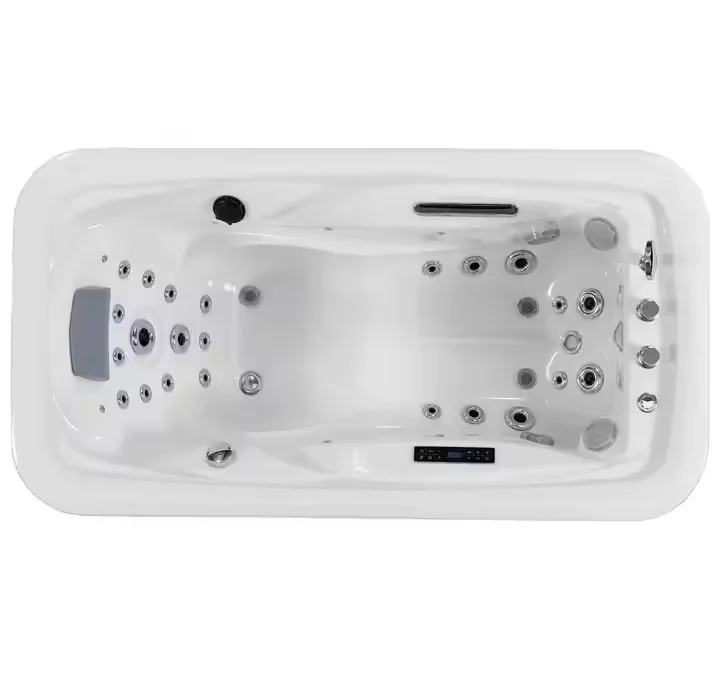 Single One Person Acrylic Spa Bathtub Massage Hot Tub Jaccuzi Massage Bathtub Spa Tubs Mini Piscine Idromassaggio Jacuzzis