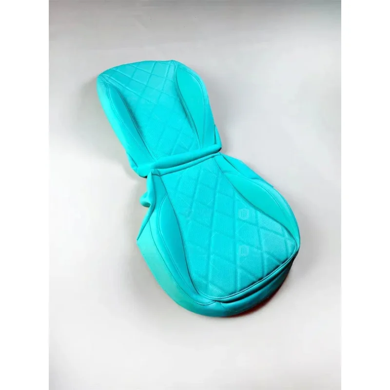 For Benz G Class W46 Tiffany Blue Diamond Pattern Full Set Leather Seat Cover Interior Kits Popular Style for G Wagon
