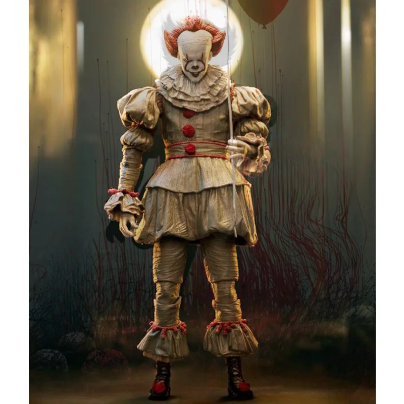 Clown Back To Soul Gold Silver Cos Costume Pennywise Halloween Costume Clown Penny Wise