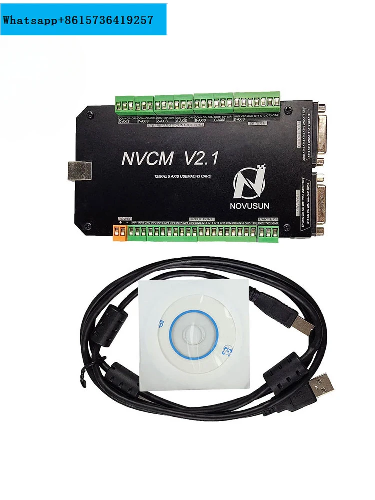 

NVCM V2.1 контроллер ЧПУ с 3/4/3-осевым разъемом