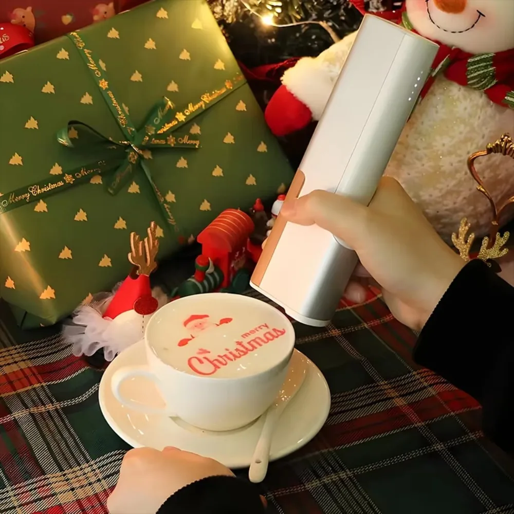 Handheld Diy Edible Ink Food Printer 3D Food Printer Pen Coffee Latte Art Chocolate Bread Cake