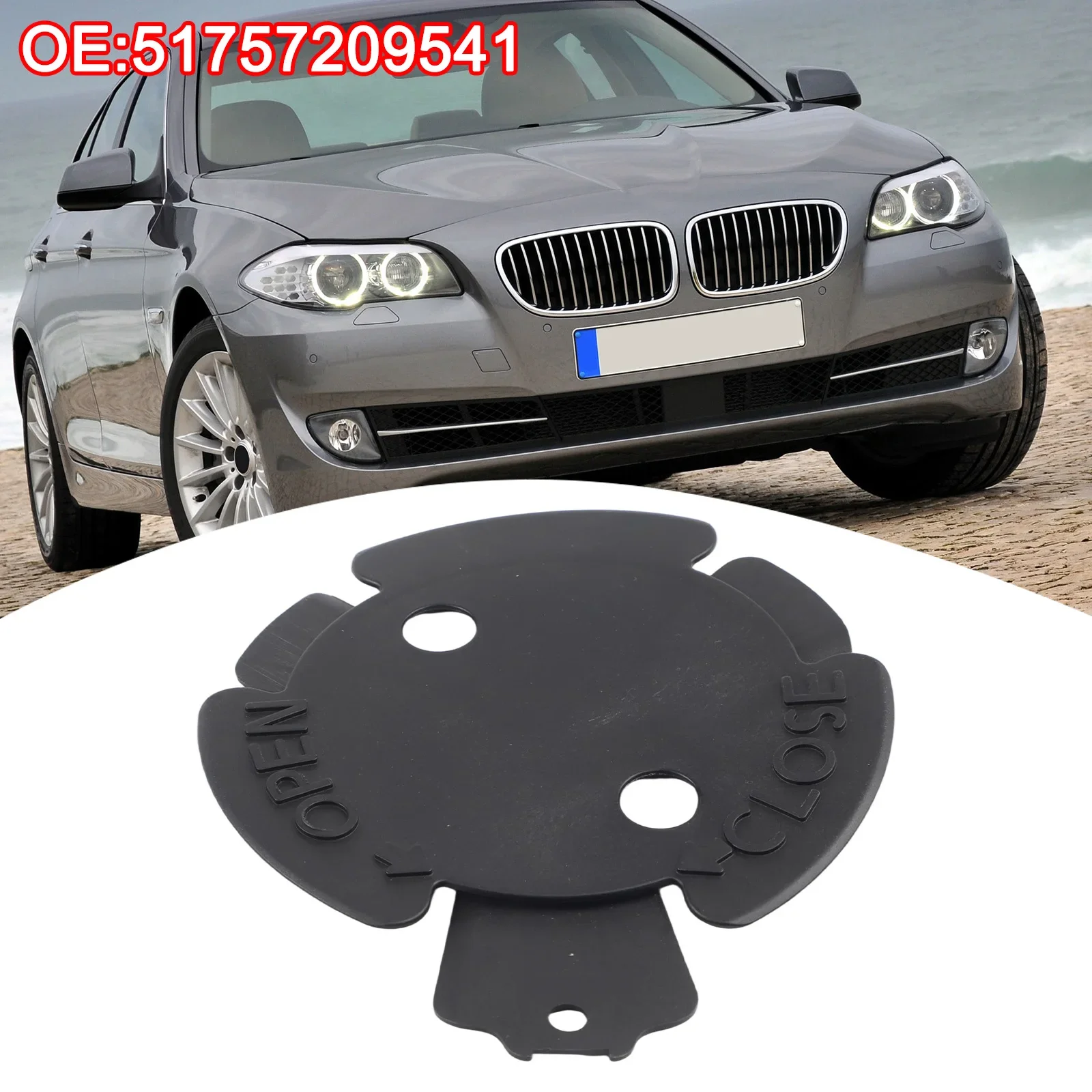 Underfloor Drain Cover Flap For BMW 5 Series F10 520d 520i 523i Plastic Dimensions 18 6x16 3 Cm OE 51757209541