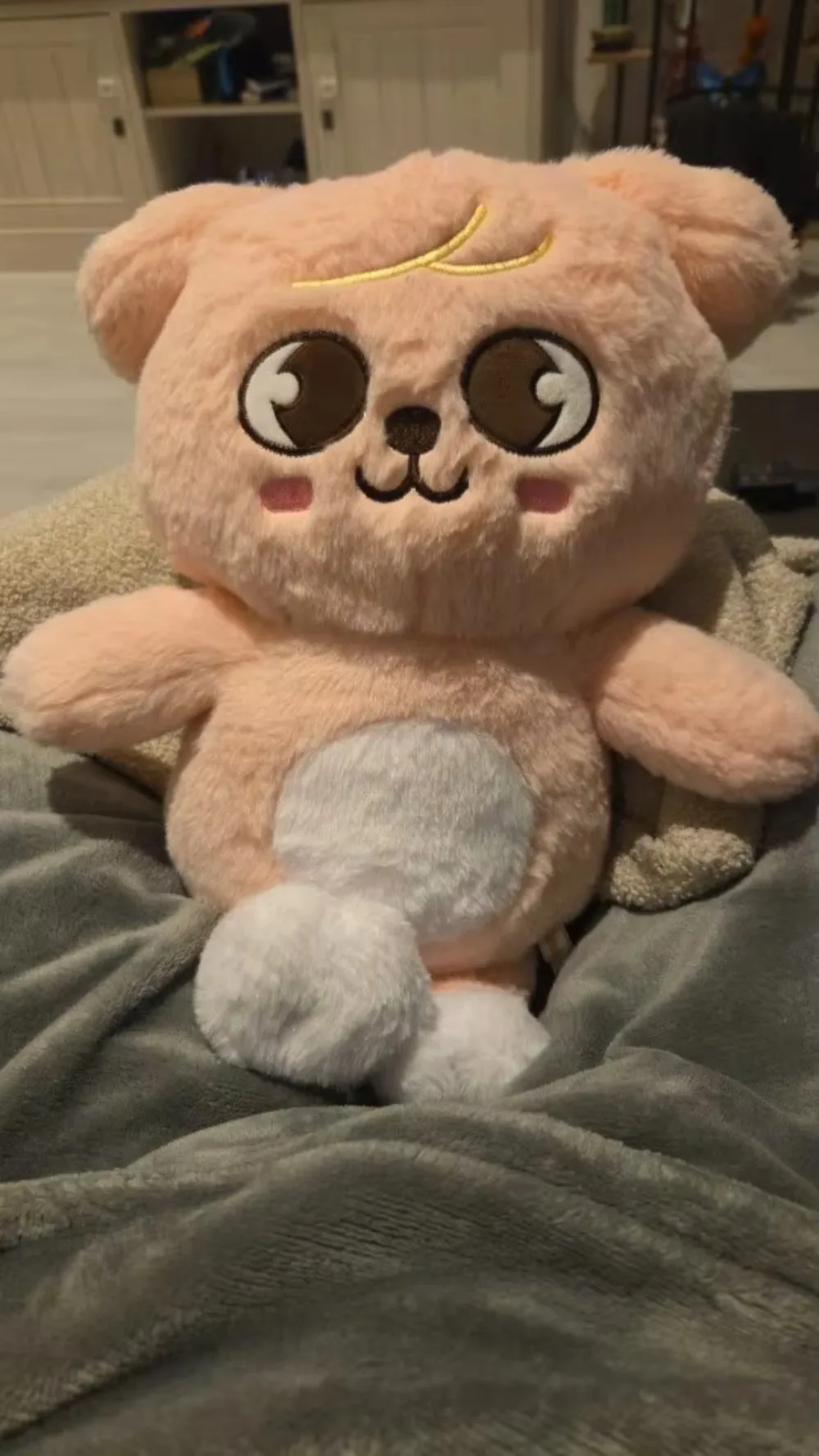 

Плюшевая игрушка SKZ Skzoo Karma Stray Kids, милая мультяшная мягкая игрушка, большая плюшевая кукла, подушка для сна для детей и младенцев, подарок