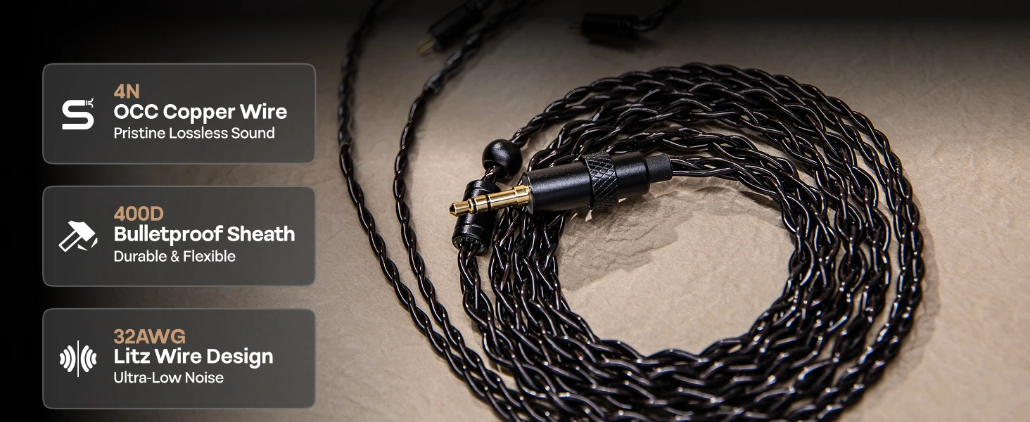 Kiwi Ears x B_Media: Terras Premium Performance-Kabel mit modularer Kompatibilität und flexiblem, langlebigem Design – Detail 7