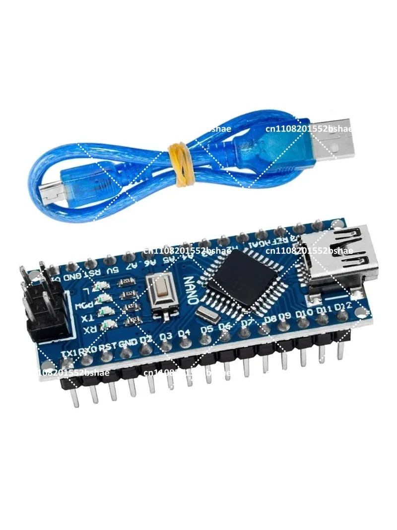 10pcs Nano 3.0 CH340 Type-C USB Driver ATMEGA328P Mini Development Board with Bootloader