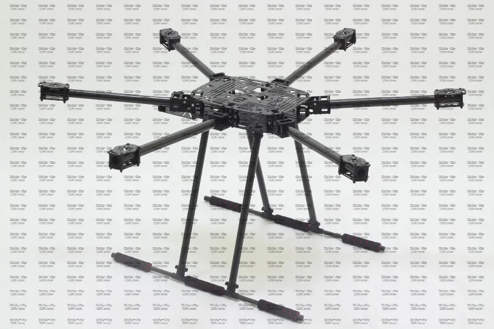 ZD850 Full Carbon Fiber ZD 850 Hexa-Rotor Frame Foldable Arm Hexacopter Frame Kit with Unflodable Landing Gear for FPV