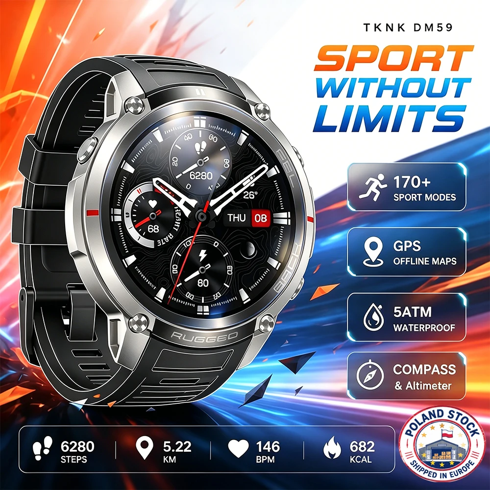 Neue militärische GPS-Smartwatch, Offline-Karte, 5ATM, schwimmwasserdicht, integrierter Höhenkompass, Outdoor-Positionierungsuhr, Bluetooth-Anruf, Fitness-Sport-Smartwatch für Männer