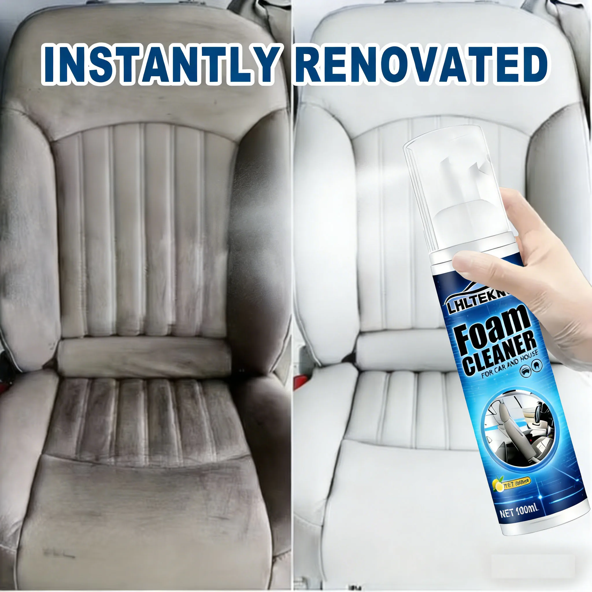 Multi-purpose Foam Cleaner For Car And House All Purpose Cleaning Spray