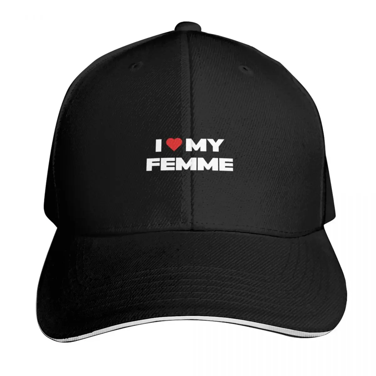 

I LOVE MY FEMME Baseball Cap Horse Hat Vintage Designer Hat Hats For Men Women's