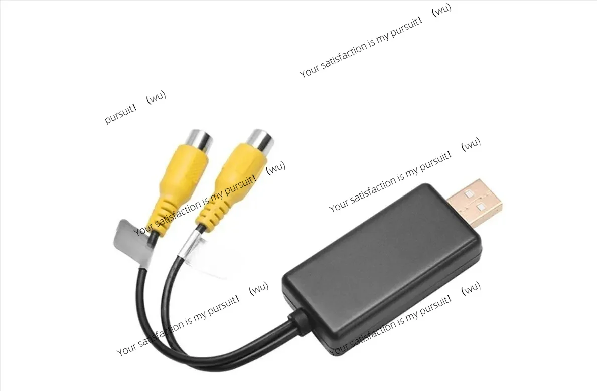 For Android Radio Multimedia USB to CVBS Video Output Adapter Box Interface Connect to Monitor Display Device
