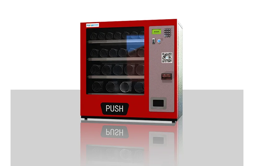 Small Coin Operated Wall Mounted Small Vending Machine Coin Machine Coin And ITL Bill Validator