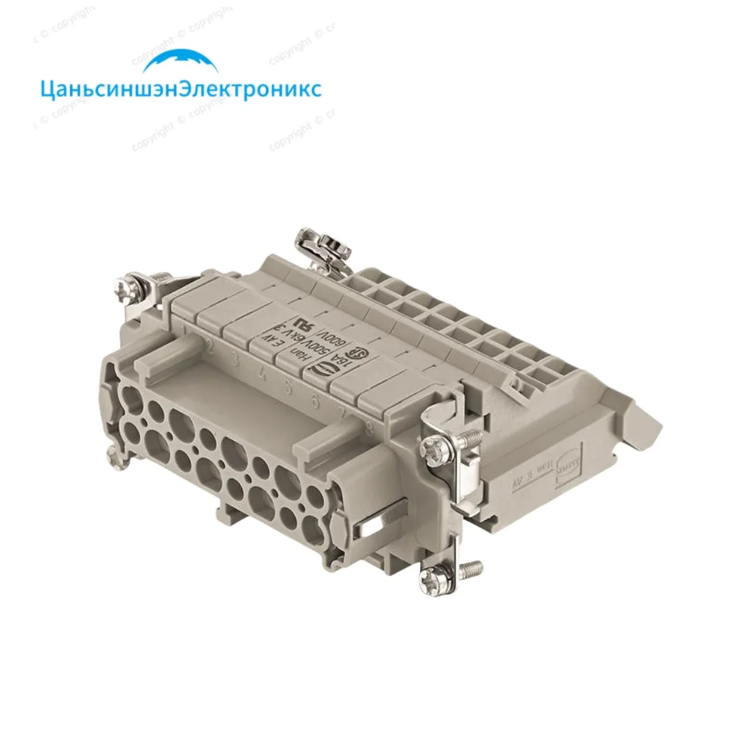 09330164725 HARTING 16A16-pin female ferrule, terminal connector, bolt connection