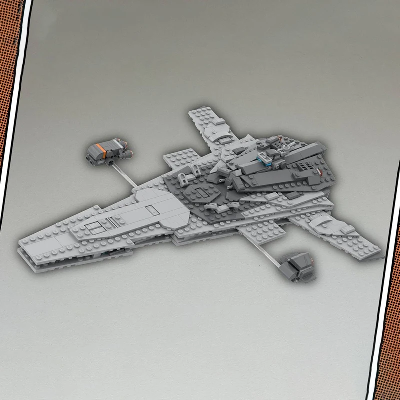 

548 шт. Звездная битва MOC Victory 2 фригатинские строительные блоки креативная развивающая игрушка для детей подарок на день рождения