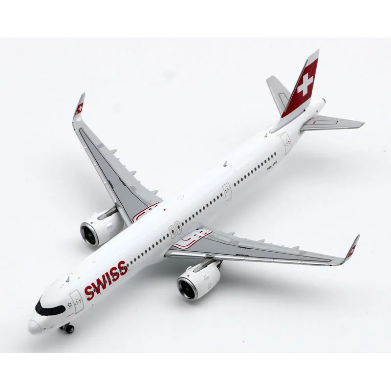 EW421N008 Alloy Collectible Plane Gift JC Wings 1:400 Swiss Airlines \