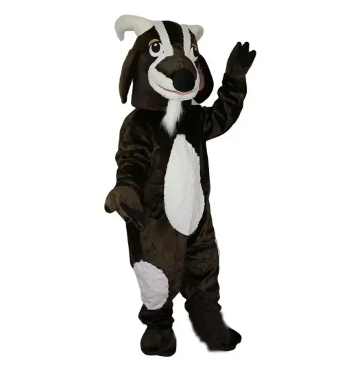 New Adult Halloween Christmas Lovely Goat Sheep Fancy Dress Cartoon Mascot Costume Plush Fancy Dress Mascot Costume