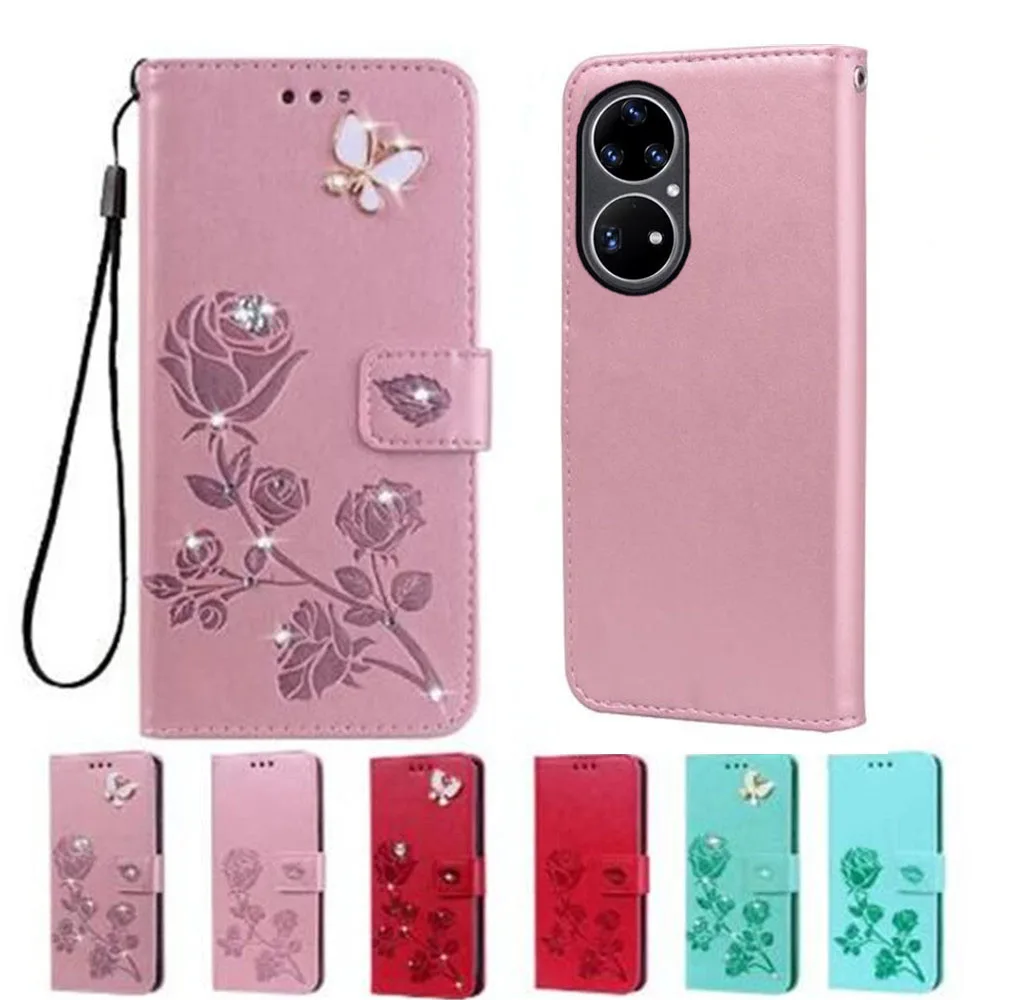 Carteira de couro Flip Case para Huawei P50 Pro, 6.6 ", Huawei P50 Pro, Huawei P50, Huawei P50 Pro, Huawei P50 Pro, JAD-AL50, Capa LX9, Coque Fundas Shell