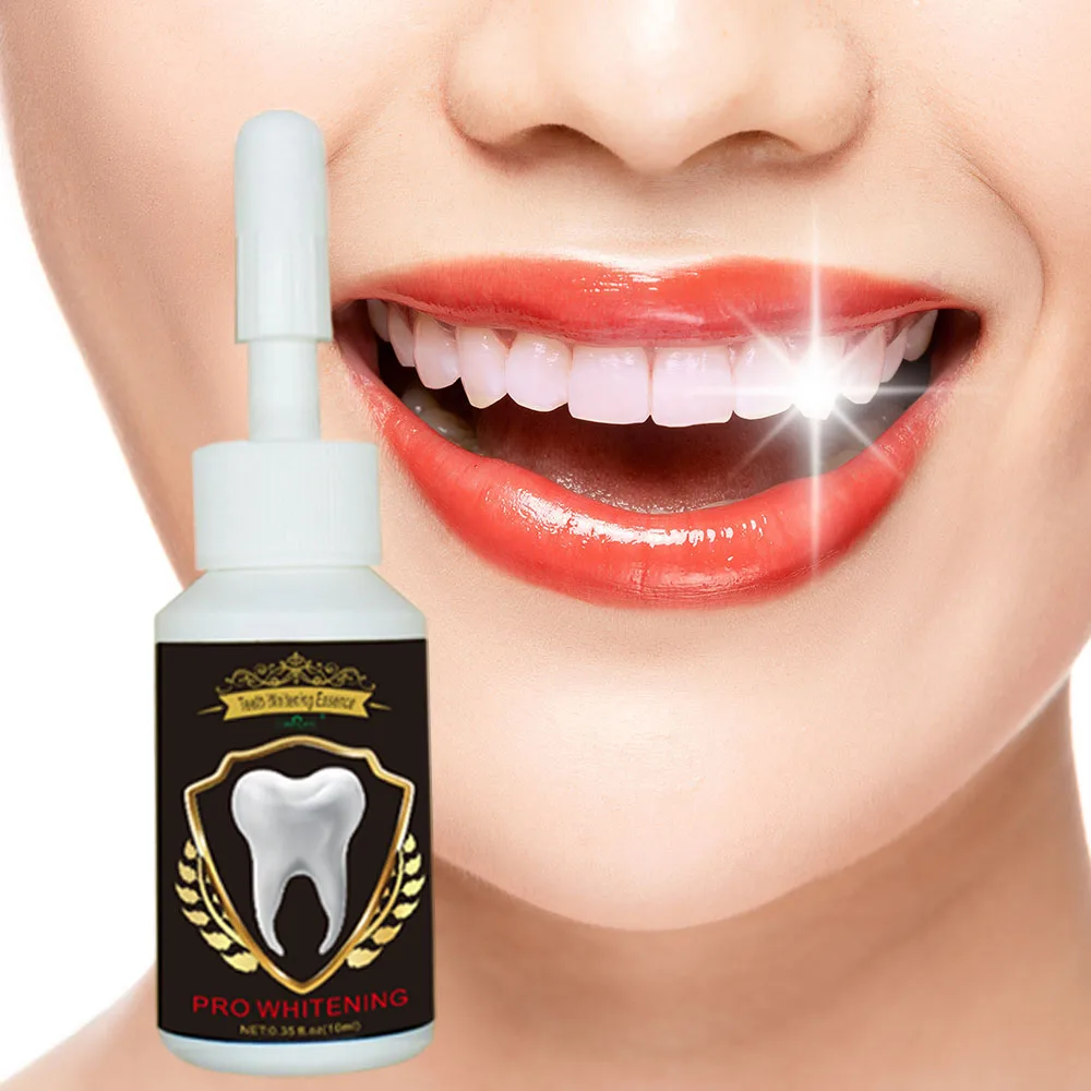 Dentes branqueamento essência em pó limpo higiene oral branqueamento dentes remover manchas de placa respiração fresca higiene oral dental