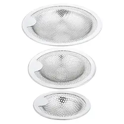 Sink Strainer Replacement Basin Drain Filter Sink Drain Strainer Reusable for Restaurant Household Kitchen Sink Bathtub