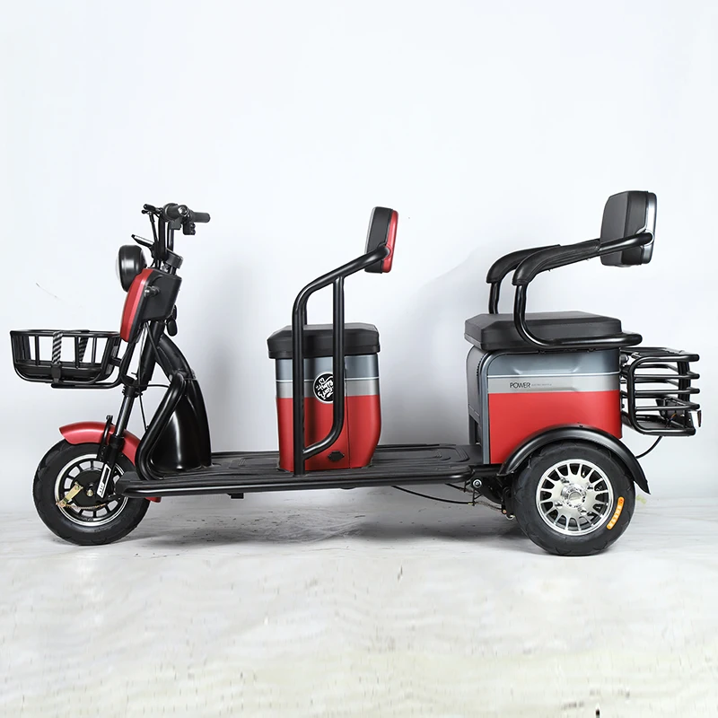 700W brushless motor High power electric tricycle suitable for adult electric tricycle for passengers