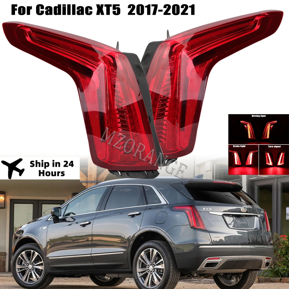 LED Rear Tail Lights Accessories For Cadillac XT5 2017 2018 2019 2020 2021 84245000 84244999 Brake Turn Signal Light DRL