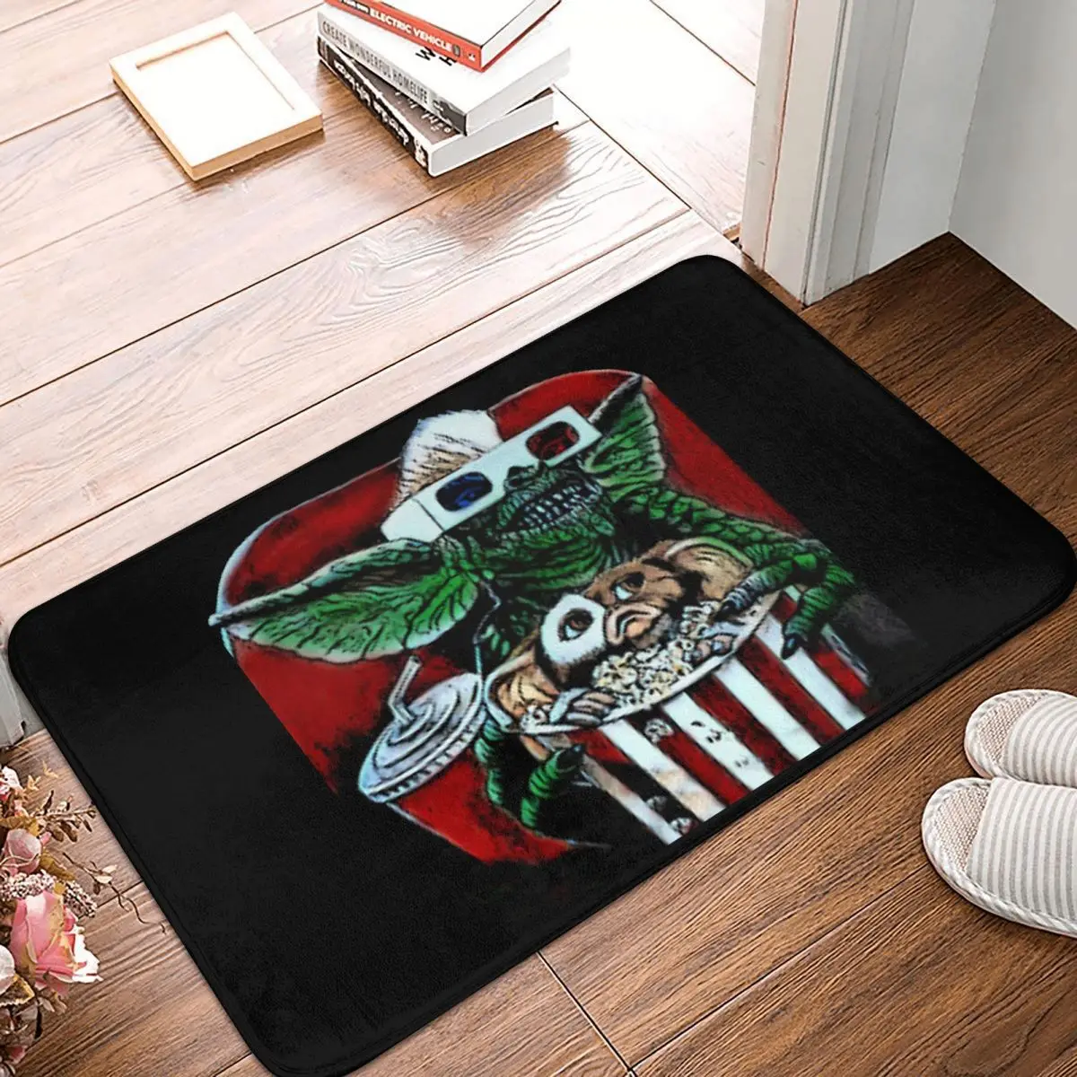 Gremlins Comedy Horror Film Non-slip Doormat Untitled Essential Bath Kitchen Mat Outdoor Carpet Flannel Pattern Decor