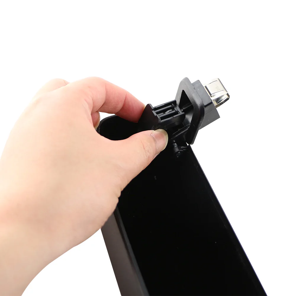 For VW ID3 ID4X ID4 CROZZ ID6 CROZZ ID.6 X Glasses Sunglasses Case Holder Grab Handle ABS Glasses Storage Box Space Saving