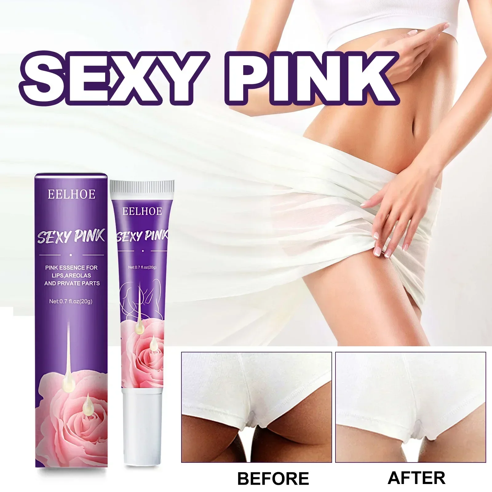 Private Parts Skin Lightening Cream Underarm Bleaching Serum Women Efficient Remove Melanin Face Thigh Brighten Cream