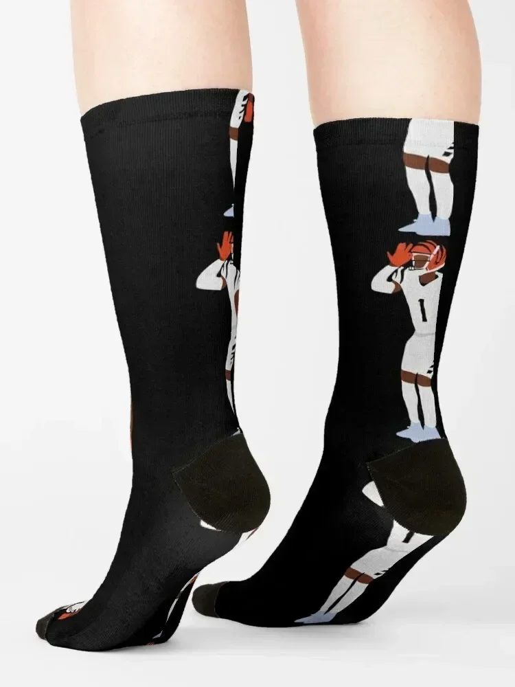 Ja'Marr Chase Socks happy Christmas gym new in's Men Socks Women's